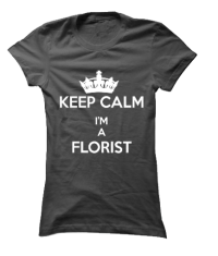 Vote - Keep Calm I'm A FLorist - Black